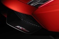 Lamborghini Gallardo SuperTrofeo Stradale rouge logo spoiler avant