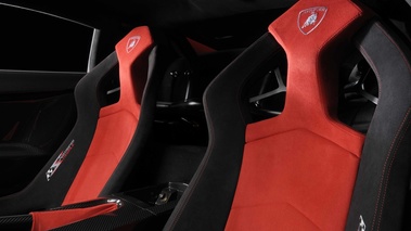 Lamborghini Gallardo SuperTrofeo Stradale rouge sièges