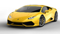 Lamborghini Huracan LP 610-4 - jaune - 3/4 avant gauche