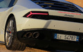 Lamborghini Huracan LP610-4 blanc feux arrière