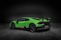 Lamborghini Huracan Performante 3/4 arrière gauche