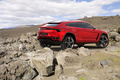 Lamborghini Urus Concept - rouge - 3/4 arrière droit