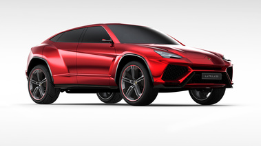 Lamborghini Urus Concept - rouge - 3/4 avant droit