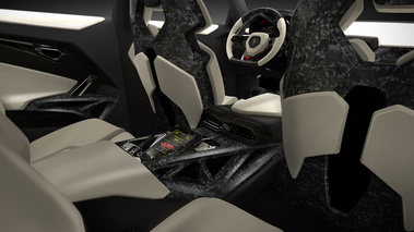 Lamborghini Urus Concept - rouge - habitacle 2