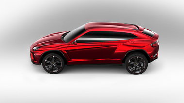 Lamborghini Urus Concept - rouge - profil gauche