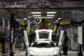 Usine Lamborghini - chaîne de montage Aventador debout 6