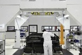 Usine Lamborghini - chaîne de montage Aventador debout 9
