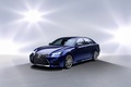 Lexus GS-F - Bleue - 3/4 avant gauche