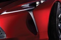 Lexus LF-LC rouge phare avant