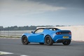 Lotus Elise S Club Racer bleu 3/4 arrière gauche