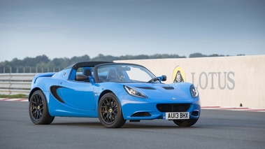 Lotus Elise S Club Racer bleu 3/4 avant droit 3