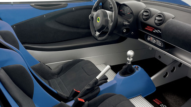 Lotus Elise S Club Racer bleu intérieur