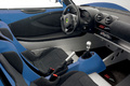 Lotus Elise S Club Racer bleu intérieur