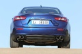 Maserati Ghibli bleu face arrière