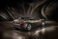 Maserati GranCabrio Fendi marron 3/4 arrière droit capoté