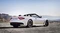 Maserati GranCabrio MC Stradale blanc 3/4 arrière droit