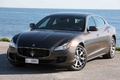 Maserati Quattroporte MY2013 marron 3/4 avant gauche