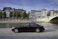 Maybach 57 noir profil