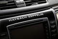 Maybach 62S Zeppelin marron/beige logo console centrale