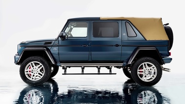 Mercedes Maybach G650 Landaulet bleu profil