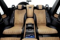 Mercedes Maybach G650 Landaulet bleu sièges arrière