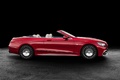 Mercedes Maybach S650 Cabriolet rouge profil