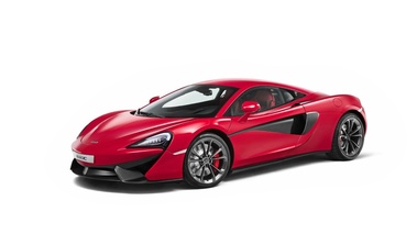 McLaren 540C Coupé - Rouge - 3/4 avant gauche