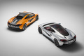 McLaren 570GT gris & 570S orange