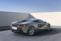 McLaren 570S Coupé - Grise - 3/4 arrière droit