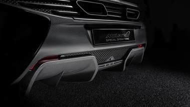 McLaren 650 S Special Operations - Arignan Black - détail, diffuseur