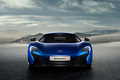 McLaren 650S - bleue - face avant