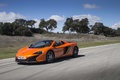 McLaren 650S Spider orange 3/4 avant gauche travelling 2