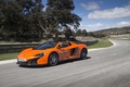 McLaren 650S Spider orange 3/4 avant gauche travelling 3