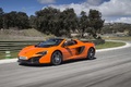 McLaren 650S Spider orange 3/4 avant gauche travelling 4