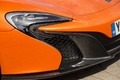 McLaren 650S Spider orange phare avant