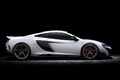 McLaren 675LT - Blanche - Profil droit