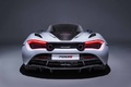 McLaren 720S gris face arrière
