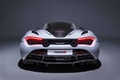 McLaren 720S gris face arrière
