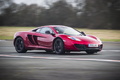 McLaren MP4-12C bordeaux 3/4 avant droit filé