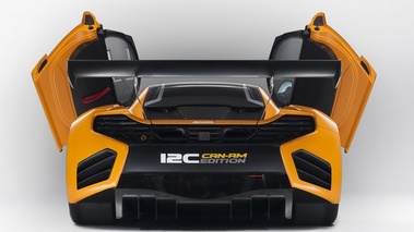 McLaren MP4-12C Can-Am Edition Concept - face arrière portes ouvertes