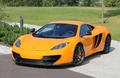 McLaren MP4-12C - jaune - nouveau pare-choc, 3/4 avant gauche