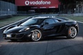 McLaren MP4-12C noir 3/4 avant gauche 2 