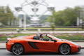 McLaren MP4-12C Spider orange filé