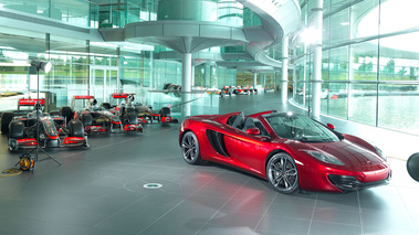 McLaren MP4-12C Spider - Volcano Red - Neiman Marcus