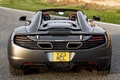 McLaren MP4-12C Spyder anthracite face arrière