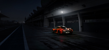 McLaren P1 3/4 arrière gauche 2