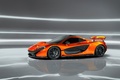 McLaren P1 orange 3/4 avant gauche 3