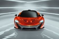 McLaren P1 orange face avant 