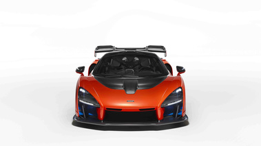 McLaren Senna orange face avant