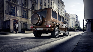 Mercedes-Benz Classe G 2015 - Cuivre - 3/4 arrière droit dynamique